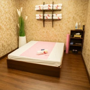 Private treatment room at Ragini Spa Ajman