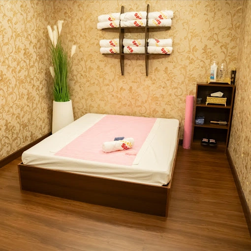 Private treatment room at Ragini Spa Ajman